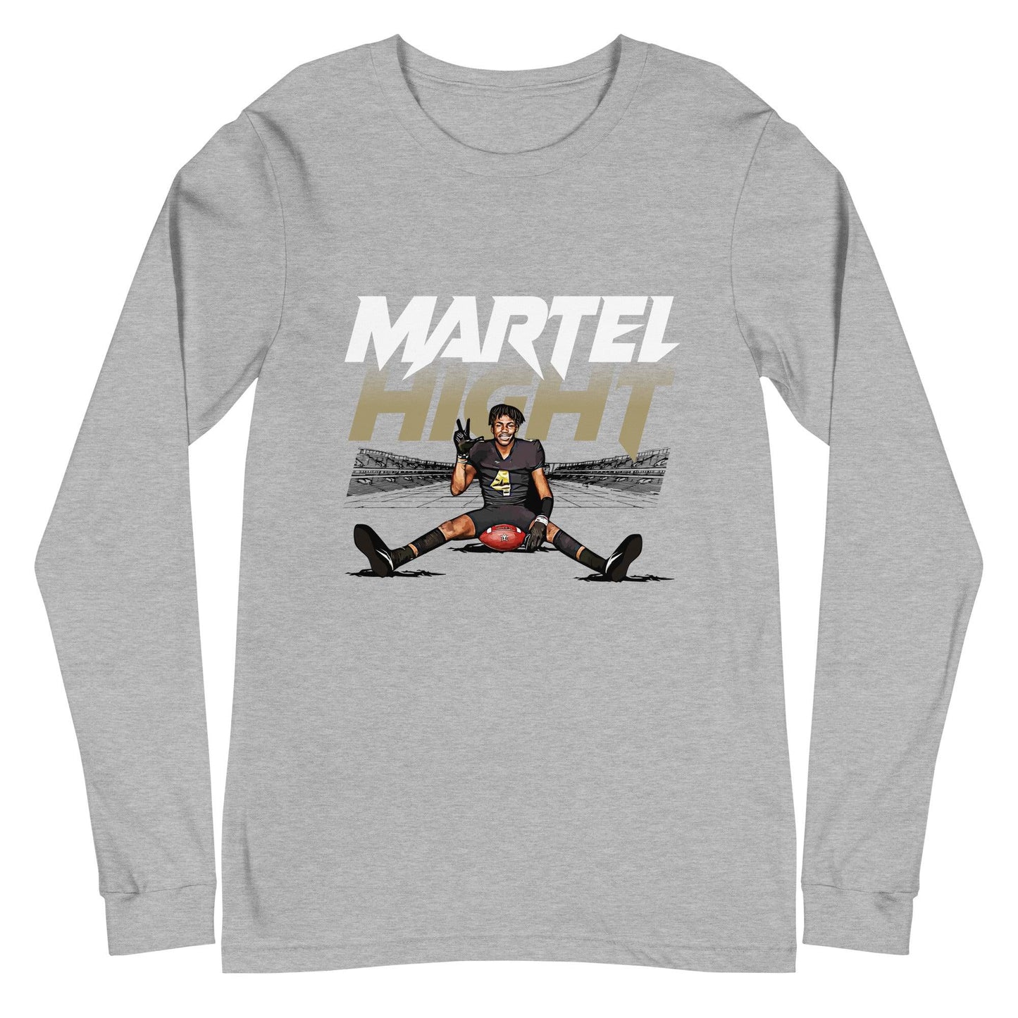 Martel Hight "Gameday" Long Sleeve Tee - Fan Arch