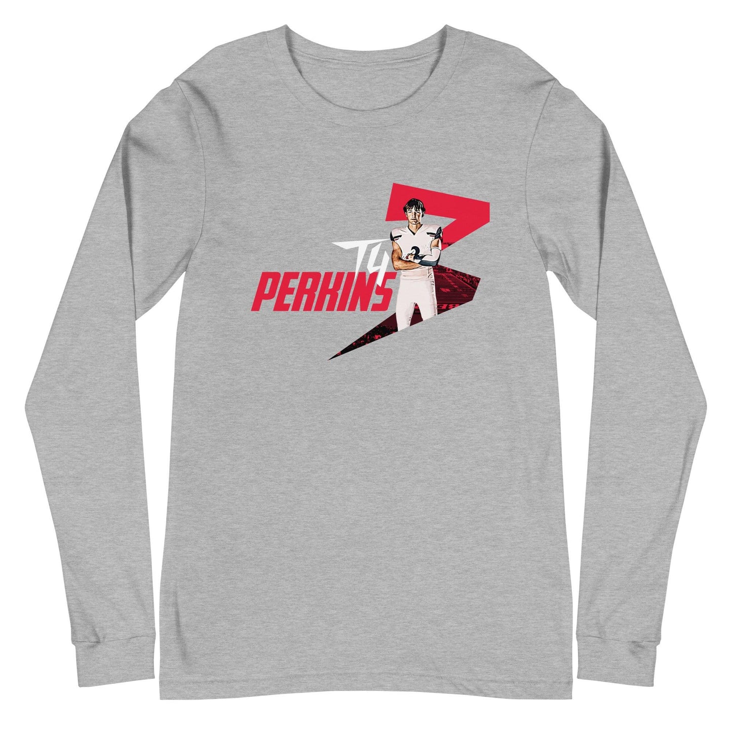 Ty Perkins "Gameday" Long Sleeve Tee - Fan Arch
