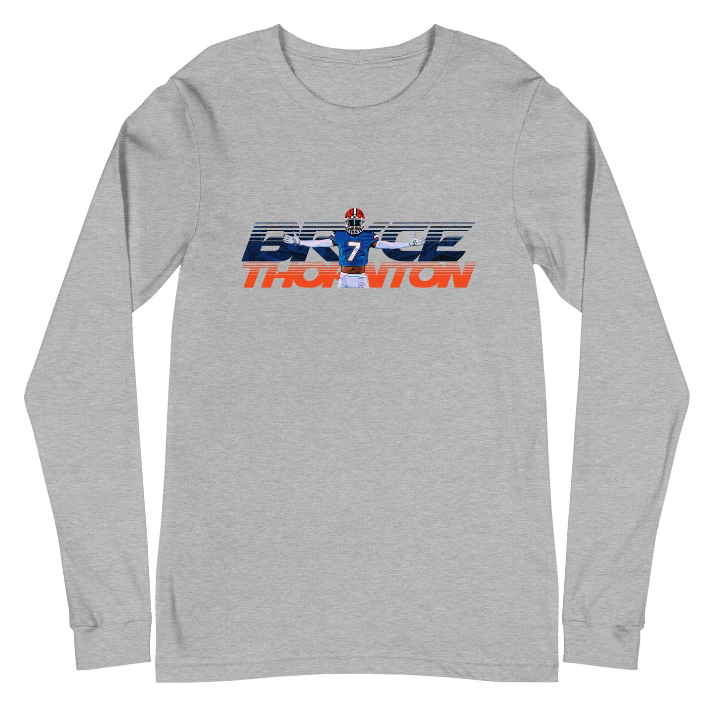 Bryce Thornton "Gameday" Long Sleeve Tee - Fan Arch