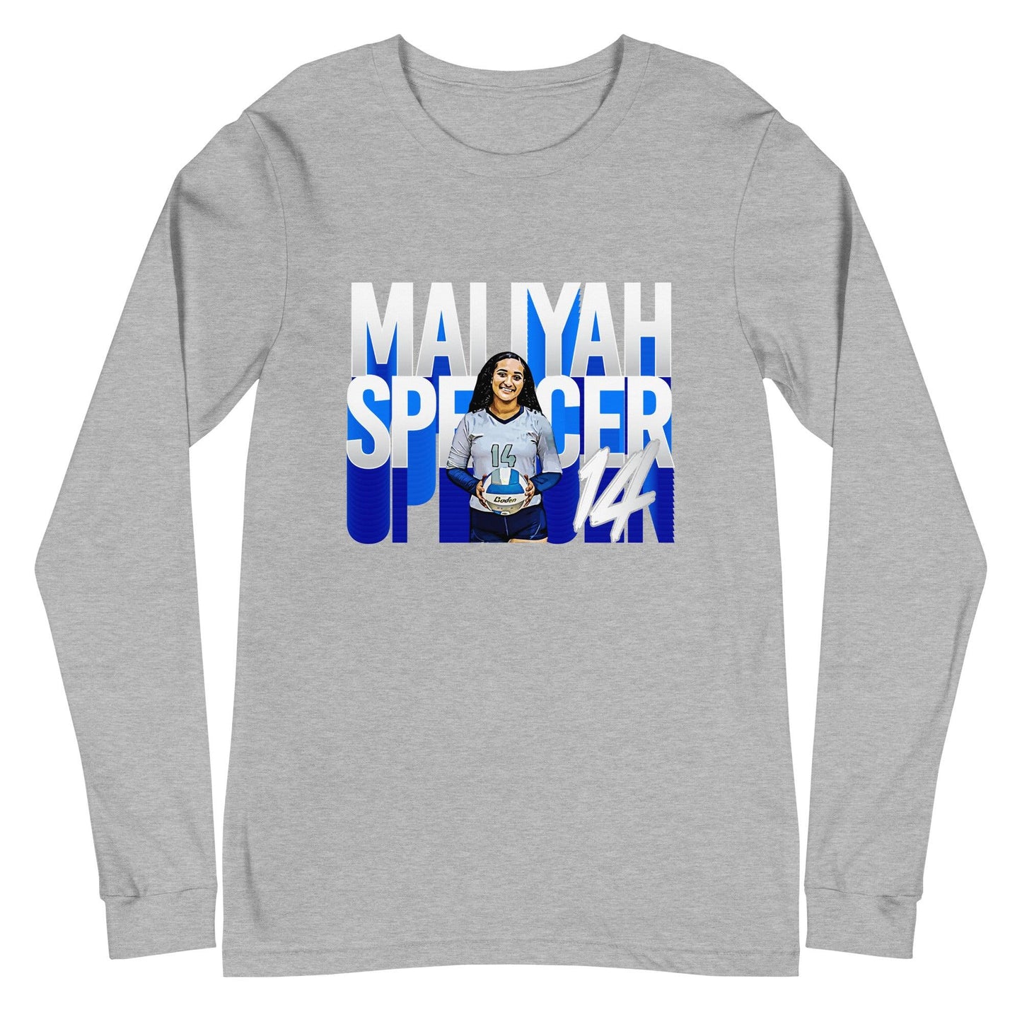 Maliyah Spencer "Gameday" Long Sleeve Tee - Fan Arch