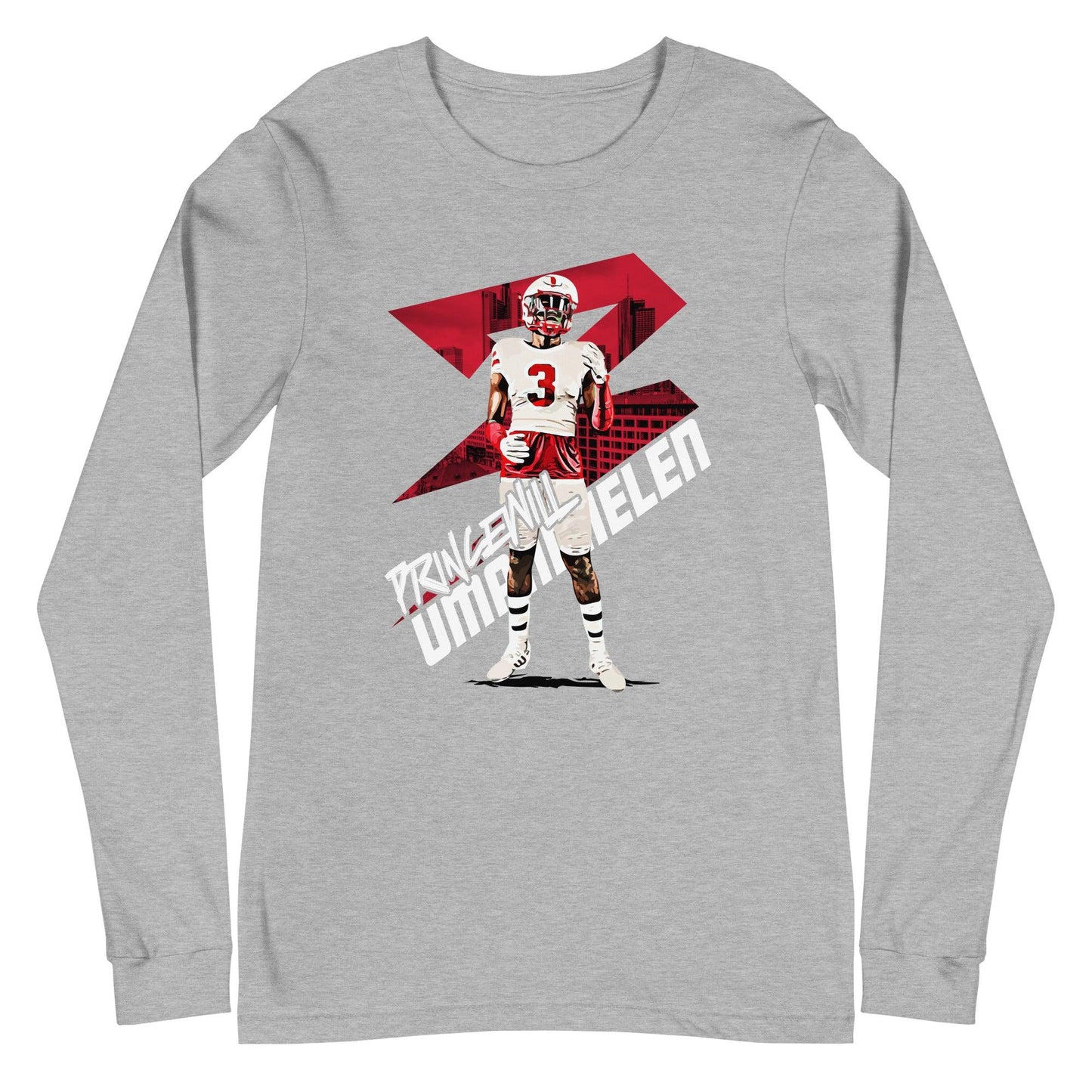 Princewill Umanmielen "Gameday" Long Sleeve Tee - Fan Arch