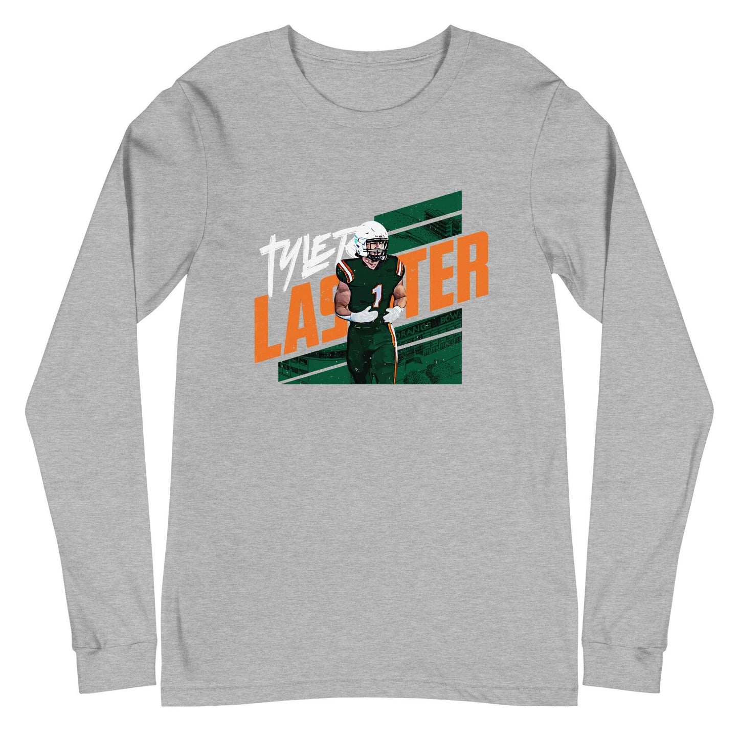 Tyler Lassiter "Gameday" Long Sleeve Tee - Fan Arch