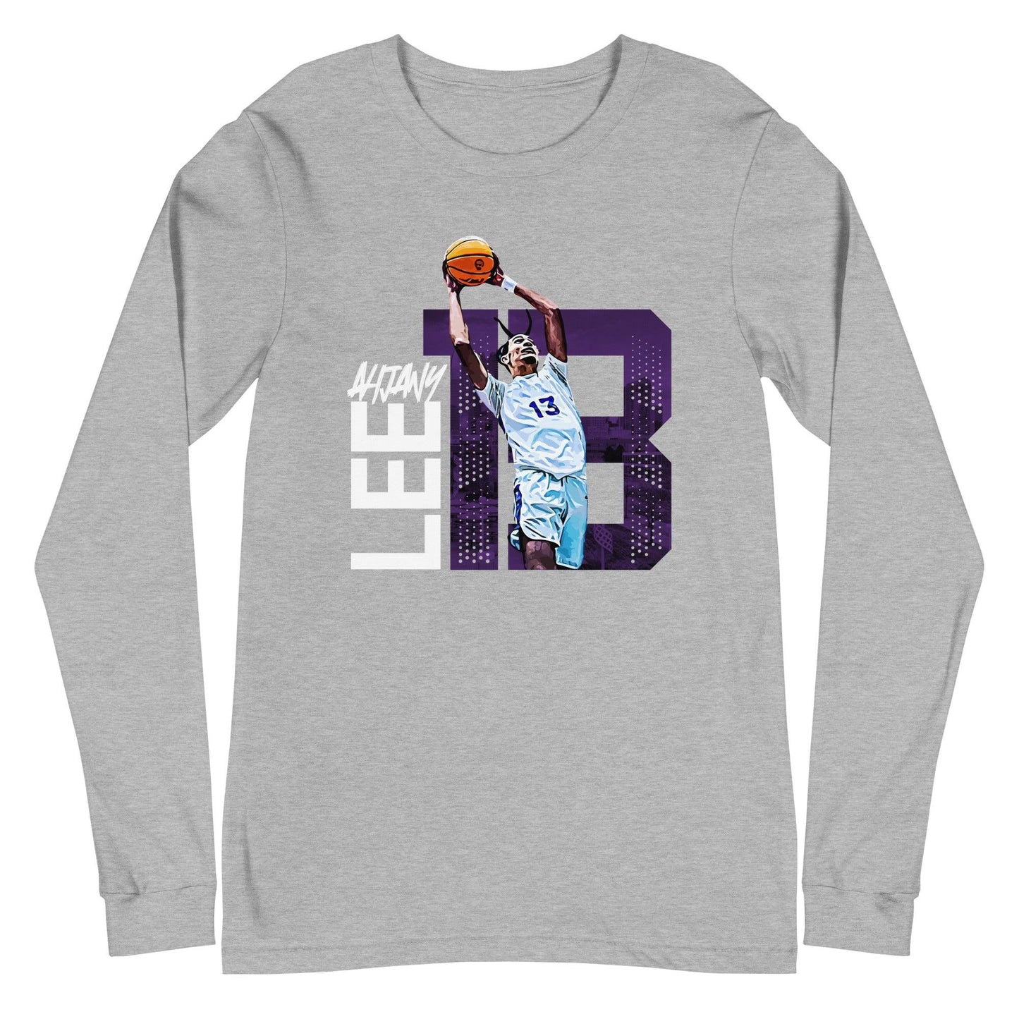 Ahjany Lee "Gameday" Long Sleeve Tee - Fan Arch