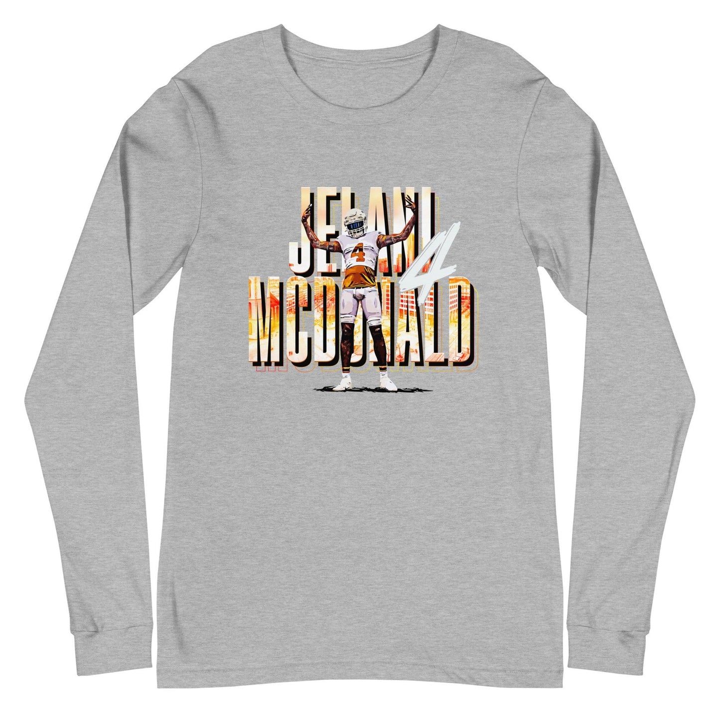 Jelani McDonald "Phenom" Long Sleeve Tee - Fan Arch
