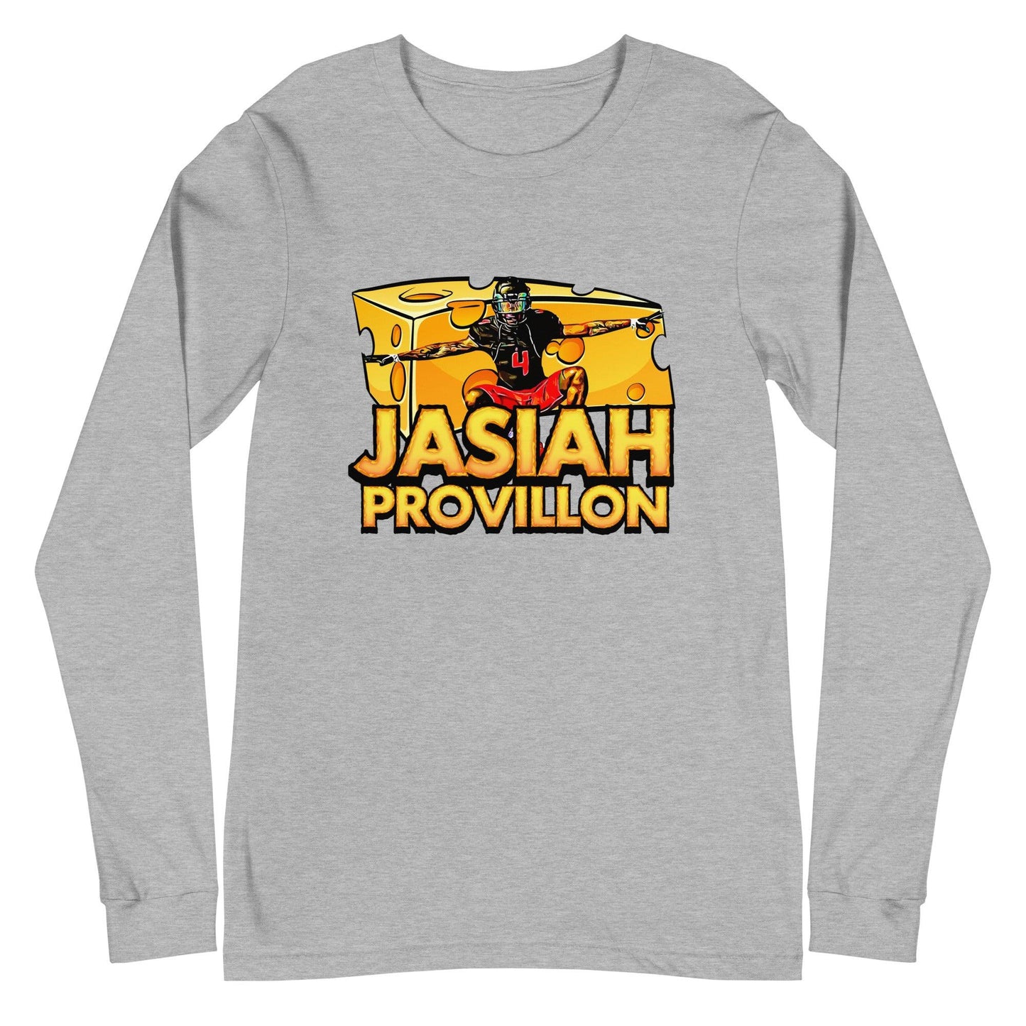 Jasiah Provillon "Cheese" Long Sleeve Tee - Fan Arch