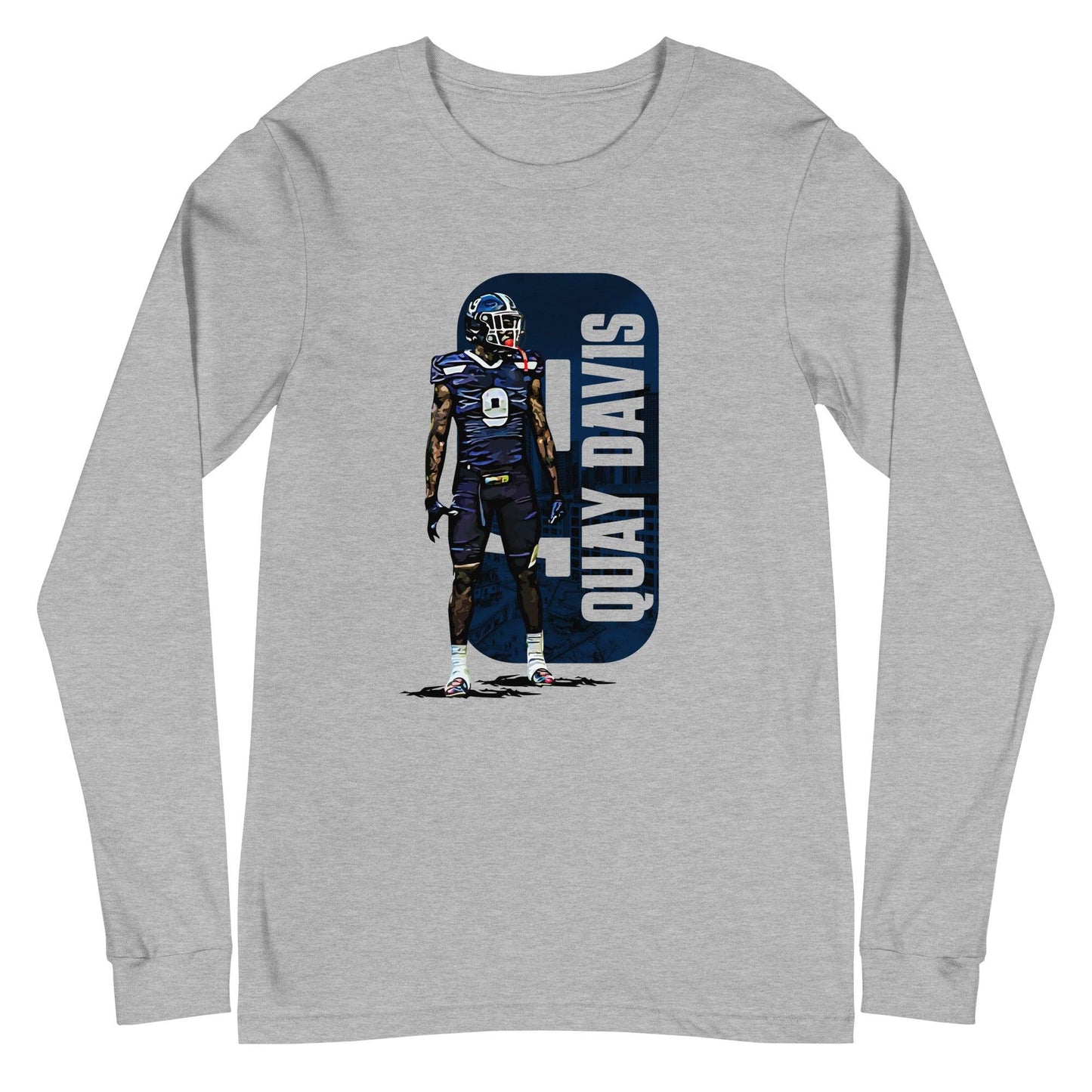 Quaydarius Davis "Gameday" Long Sleeve Tee - Fan Arch