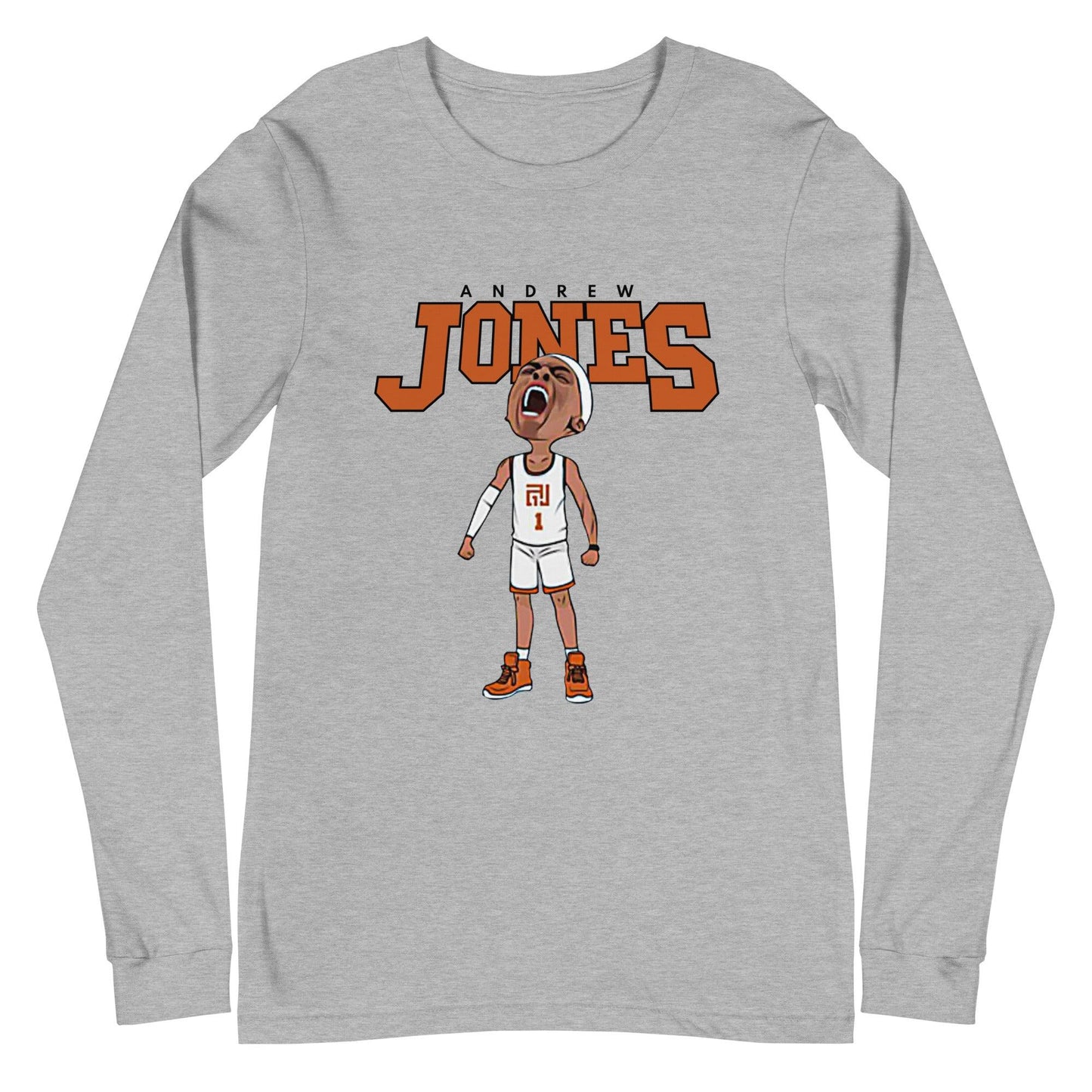 Andrew Jones "Gameday" Long Sleeve Tee - Fan Arch