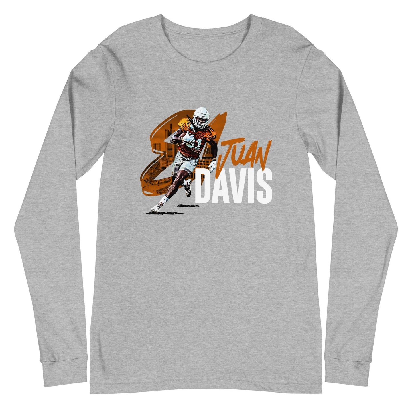 Juan Davis "Gameday" Long Sleeve Tee - Fan Arch