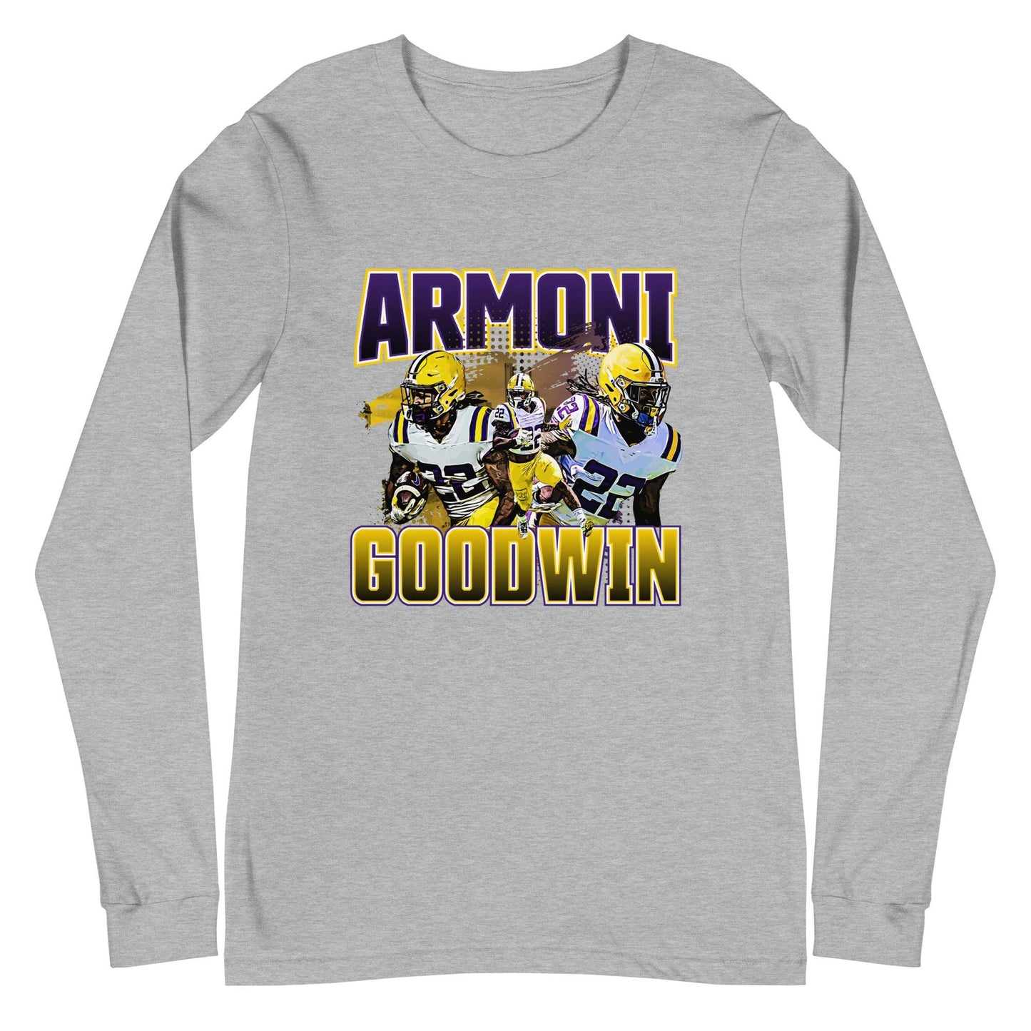 Armoni Goodwin "Vintage" Long Sleeve Tee - Fan Arch