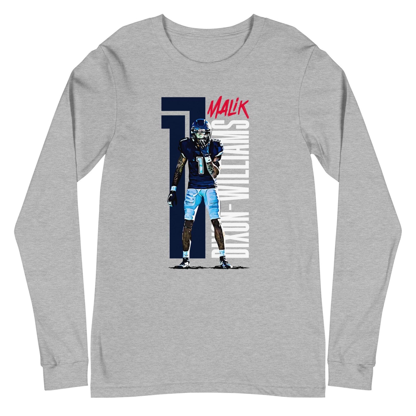 Malik Dixon "Gameday" Long Sleeve Tee - Fan Arch