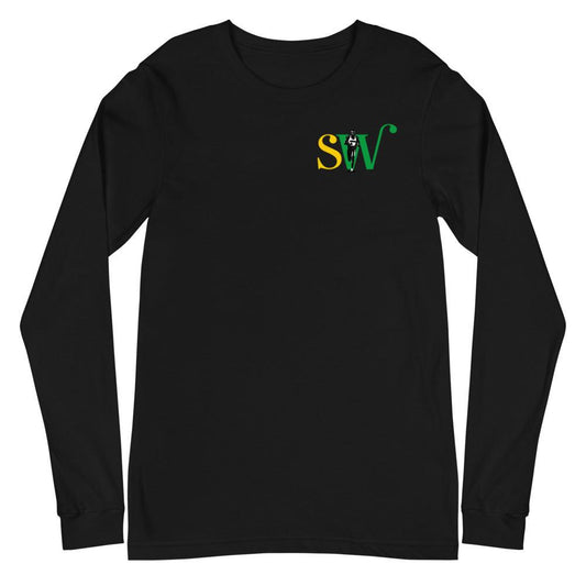 Shericka Williams "SW" Long Sleeve Tee - Fan Arch