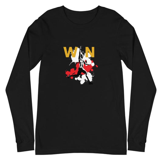 Ben Johnson "WIN" Long Sleeve Tee - Fan Arch