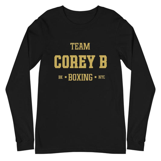 Corey B "Team CoreyB" Long Sleeve Tee - Fan Arch