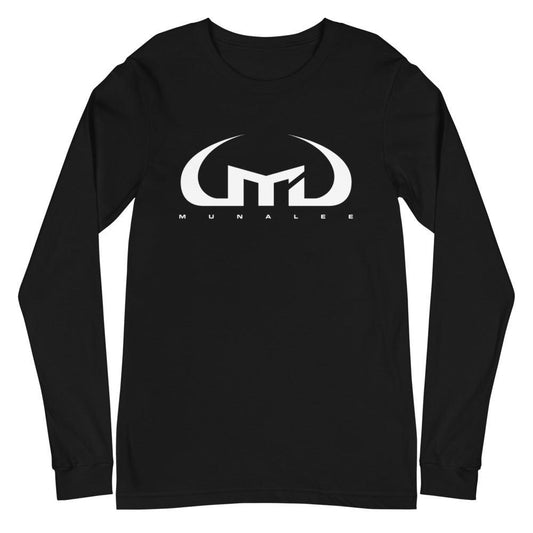 Muna Lee "Track Life" Long Sleeve Tee - Fan Arch