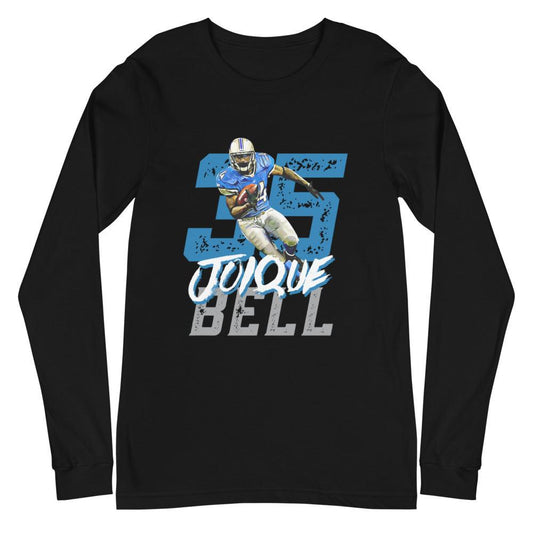 Joique Bell "Throwback" Long Sleeve Tee - Fan Arch