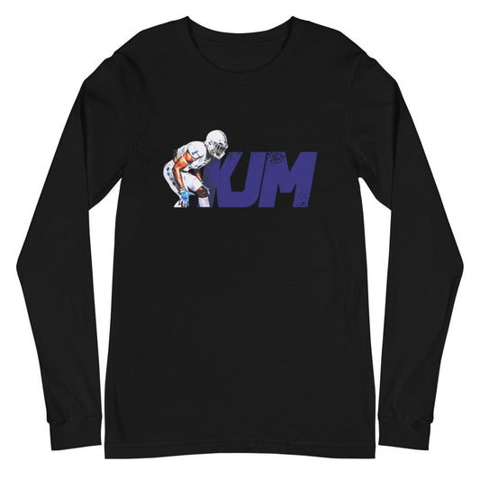 Kyler McMichael "KJM" Long Sleeve Tee - Fan Arch