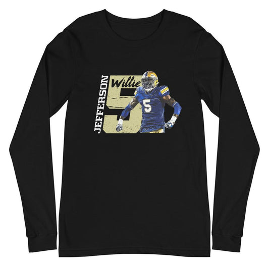 Willie Jefferson "Gameday" Long Sleeve Tee - Fan Arch