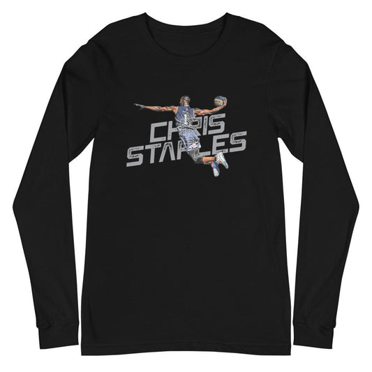 Chris Staples "Retro" Long Sleeve Tee - Fan Arch
