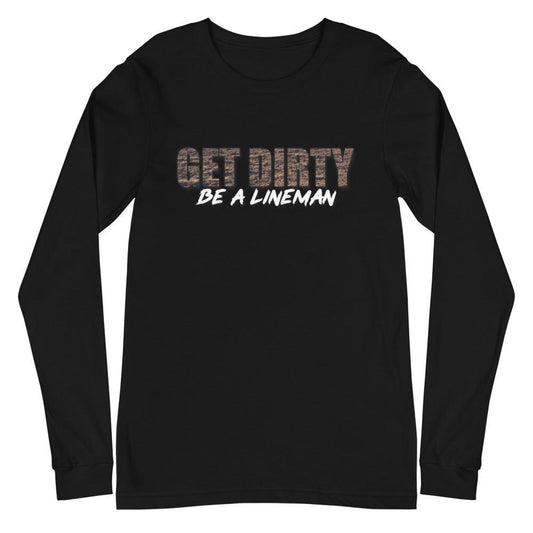 Leon Searcy "Get Dirty" Long Sleeve Tee - Fan Arch
