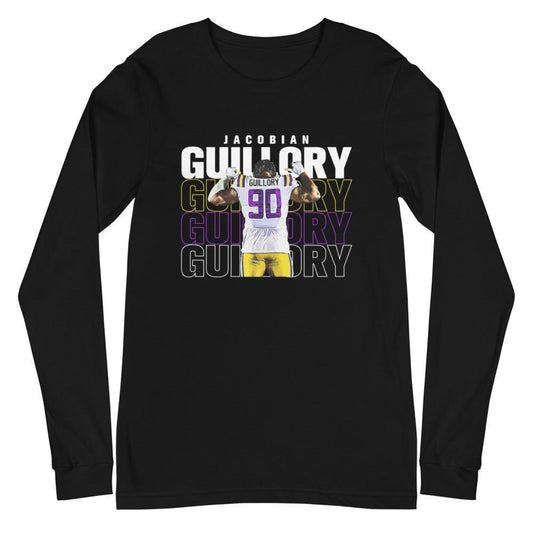Jacobian Guillory "Repeat" Long Sleeve Tee - Fan Arch