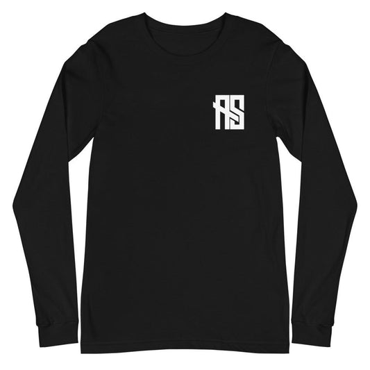 Austin Smellie "AS" Long Sleeve Tee - Fan Arch