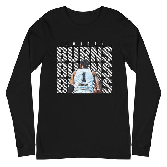 Jordan Burns "Repeat" Long Sleeve Tee - Fan Arch