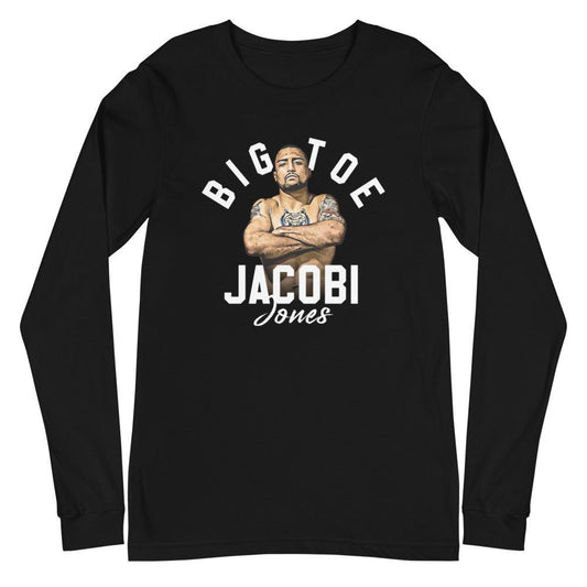 Jacobi Jones "Fight Night" Long Sleeve Tee - Fan Arch