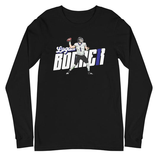 Logan Bonner "QB1" Long Sleeve Tee - Fan Arch