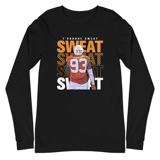 T'Vondre Sweat "Repeat" Long Sleeve Tee - Fan Arch
