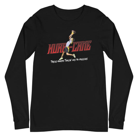 Hurricane Reeves "These Hands" Long Sleeve Tee - Fan Arch