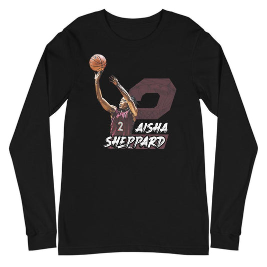 Aisha Sheppard "Gameday" Long Sleeve Tee - Fan Arch