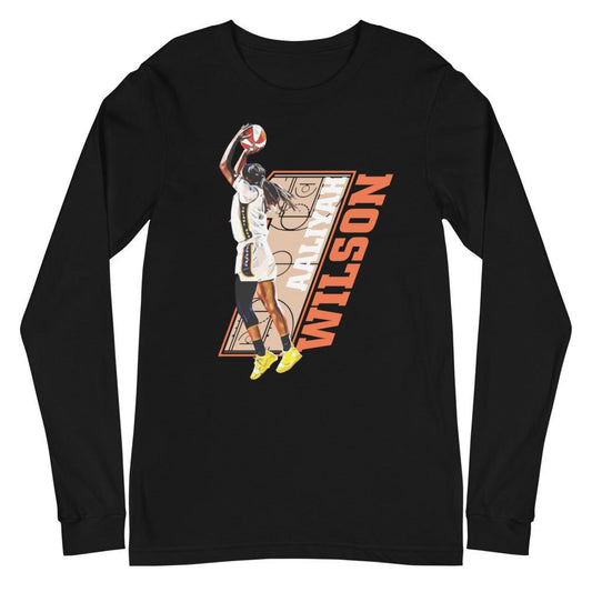 Aaliyah Wilson "Jumpshot" Long Sleeve Tee - Fan Arch
