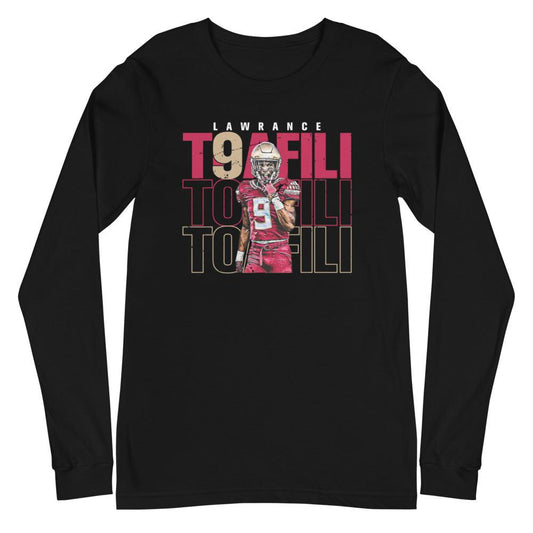 Lawrance Toafili "Gameday" Long Sleeve Tee - Fan Arch