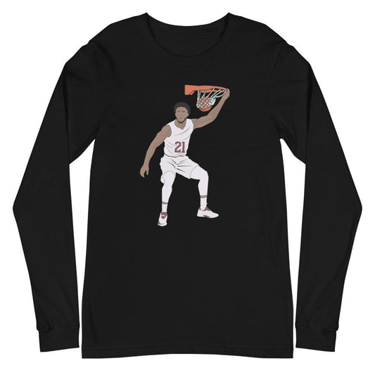 Freddie McSwain "Dunk" Long Sleeve Tee - Fan Arch