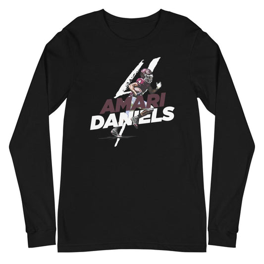 Amari Daniels "Run It" Long Sleeve Tee - Fan Arch
