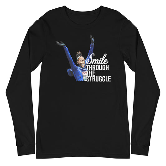 Shara Proctor "Smile" Long Sleeve Tee - Fan Arch