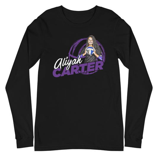Aliyah Carter "Game Ready" Long Sleeve Tee - Fan Arch