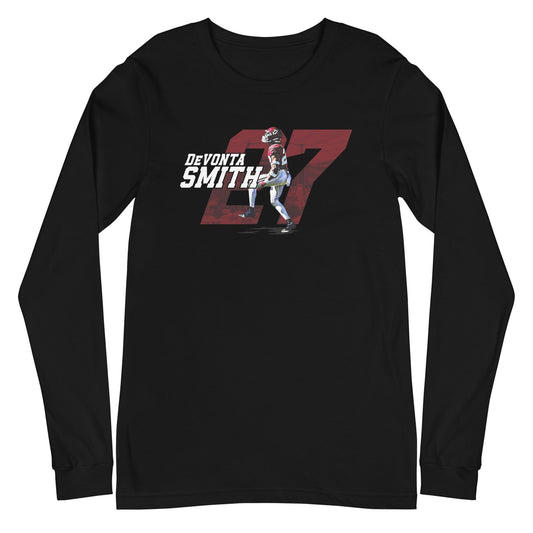 Devonta Smith "27" Long Sleeve Tee - Fan Arch