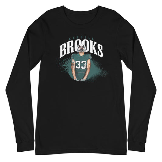 Kendell Brooks "Gametime" Long Sleeve Tee - Fan Arch