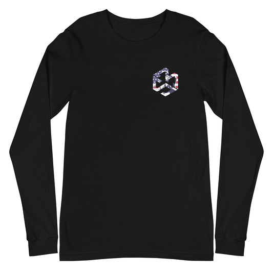 Michael Shuey “MS” Long Sleeve Tee - Fan Arch