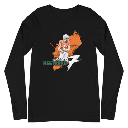 Xavier Restrepo "Let's Go" Long Sleeve Tee - Fan Arch
