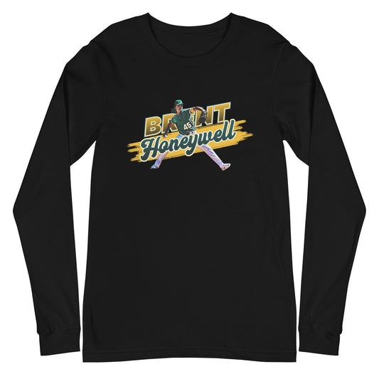 Brent Honeywell "Strike" Long Sleeve Tee - Fan Arch