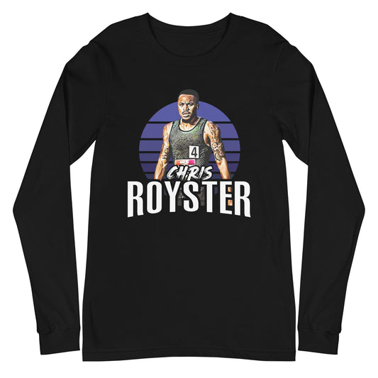 Chris Royster "Race Ready" Long Sleeve Tee - Fan Arch
