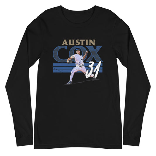 Austin Cox "Strike" Long Sleeve Tee - Fan Arch