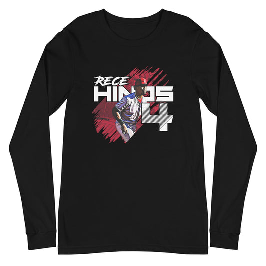 Rece Hinds "Stay Ready" Long Sleeve Tee - Fan Arch