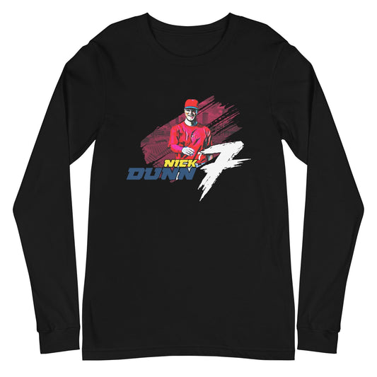 Nick Dunn "Walk Off" Long Sleeve Tee - Fan Arch
