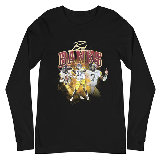 Brad Banks "Vintage" Long Sleeve Tee - Fan Arch