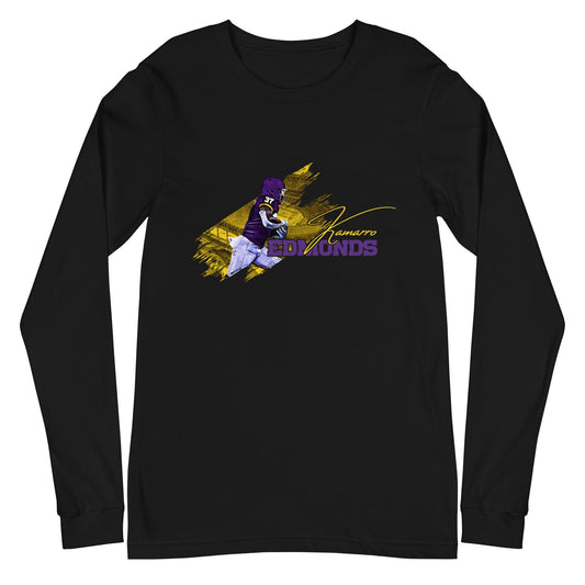 Kamarro Edmonds "Gameday" Long Sleeve Tee - Fan Arch