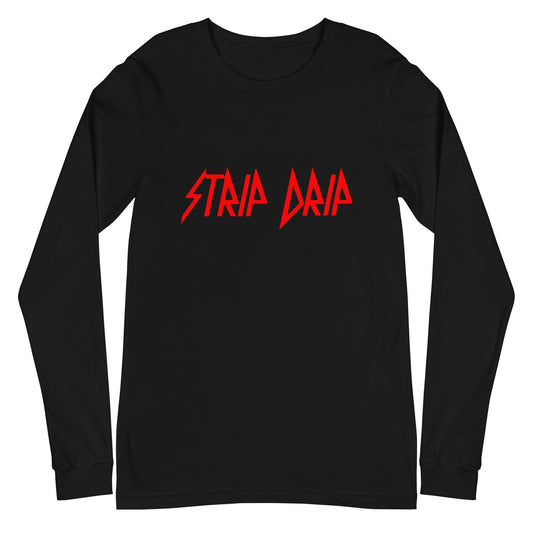 Marcus Stripling “Strip Way” Long Sleeve Tee - Fan Arch