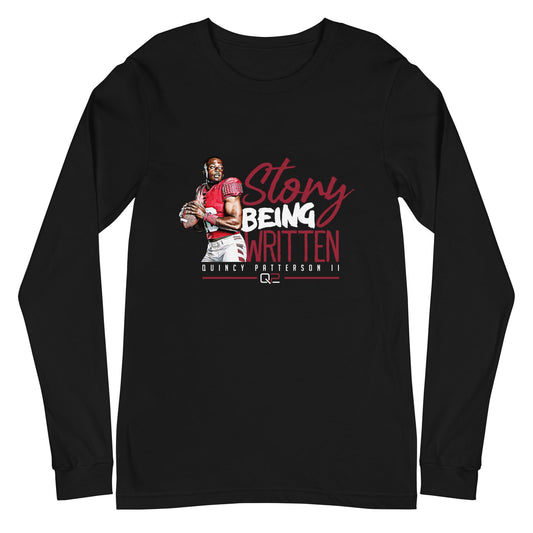 Quincy Patterson II "Being Written" Long Sleeve Tee - Fan Arch